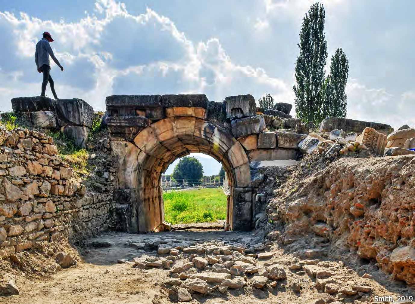 Afrodisias Agora geçidi