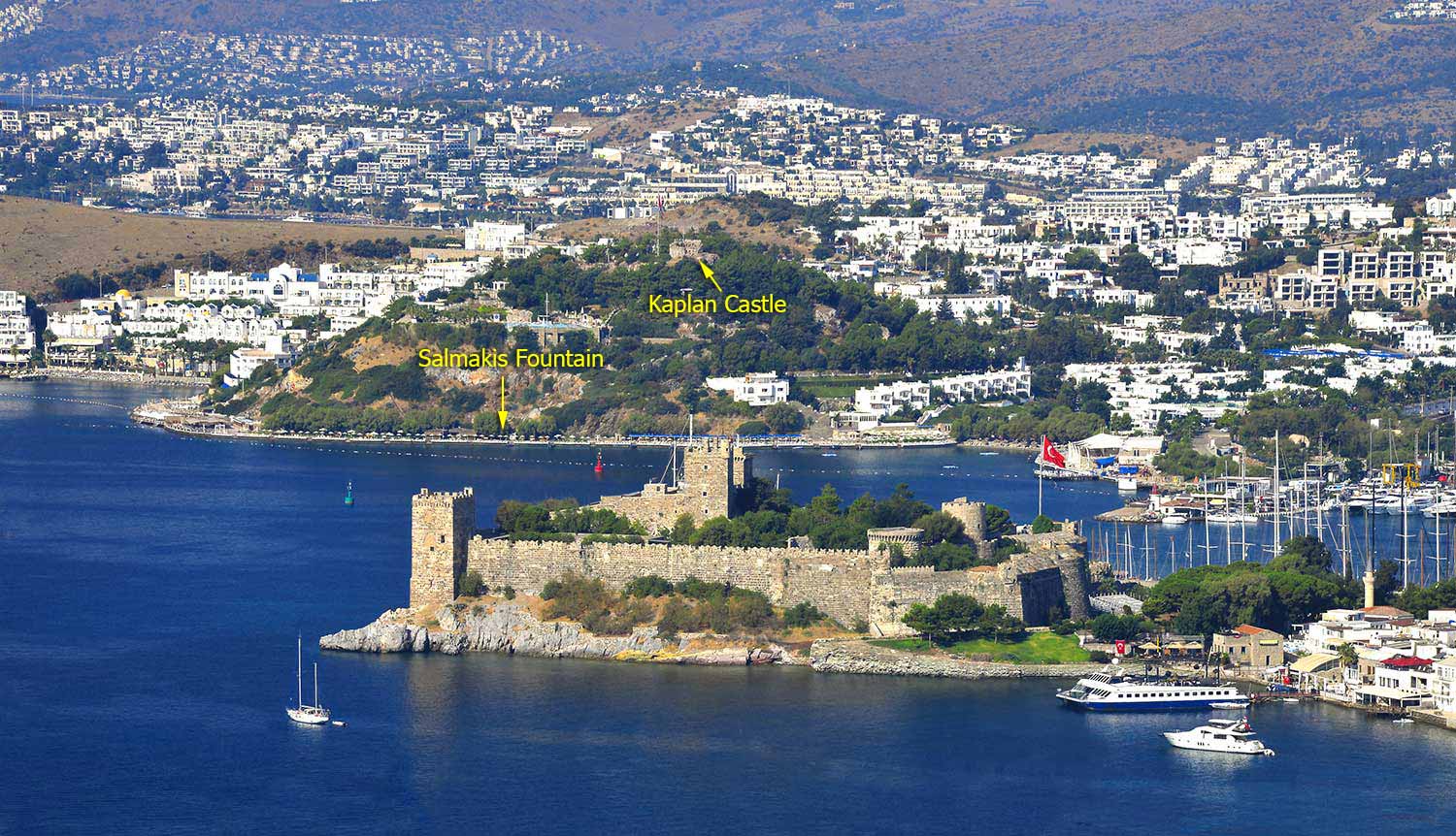 Halikarnassos Salmakis Çeşmesi Yazıtı