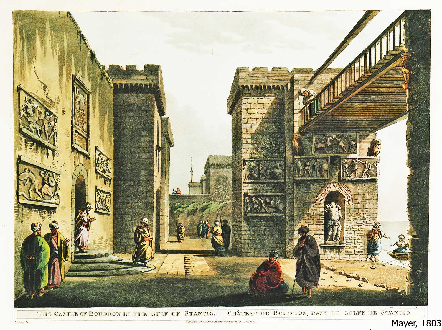 Halikarnassos Bodrum Kalesi Mausoleion Kabartmaları