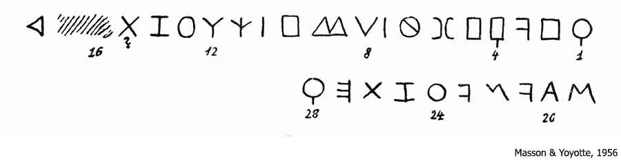 Carian Inscriptions from Memphis in Egypt E.Me 4