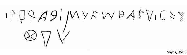 Carian Inscription from Silsile in Egypt E.Si 6