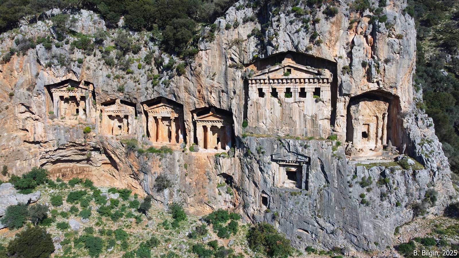 Kaunos Caunus Rock-Cut Tombs