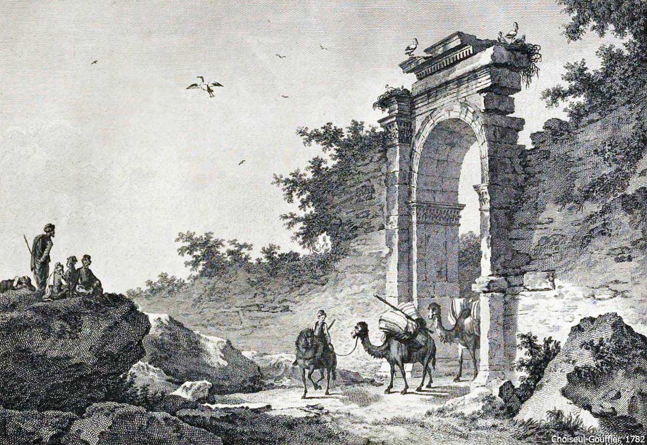 Mylasa Labrys Gate - Choiseul Gouffier, 1782