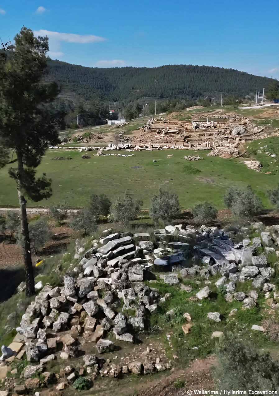 Hyllarima bouleuterion meclis binası