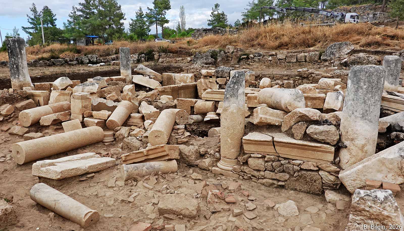 Hyllarima çeşme yapısı